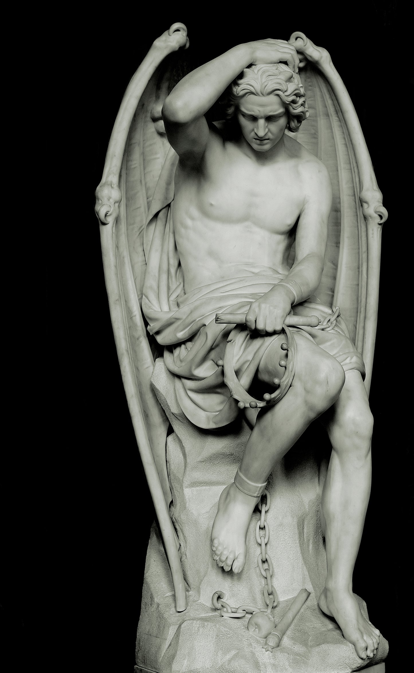 Das Genie des Bösen · Guillaume Geefs · Originalwerk
