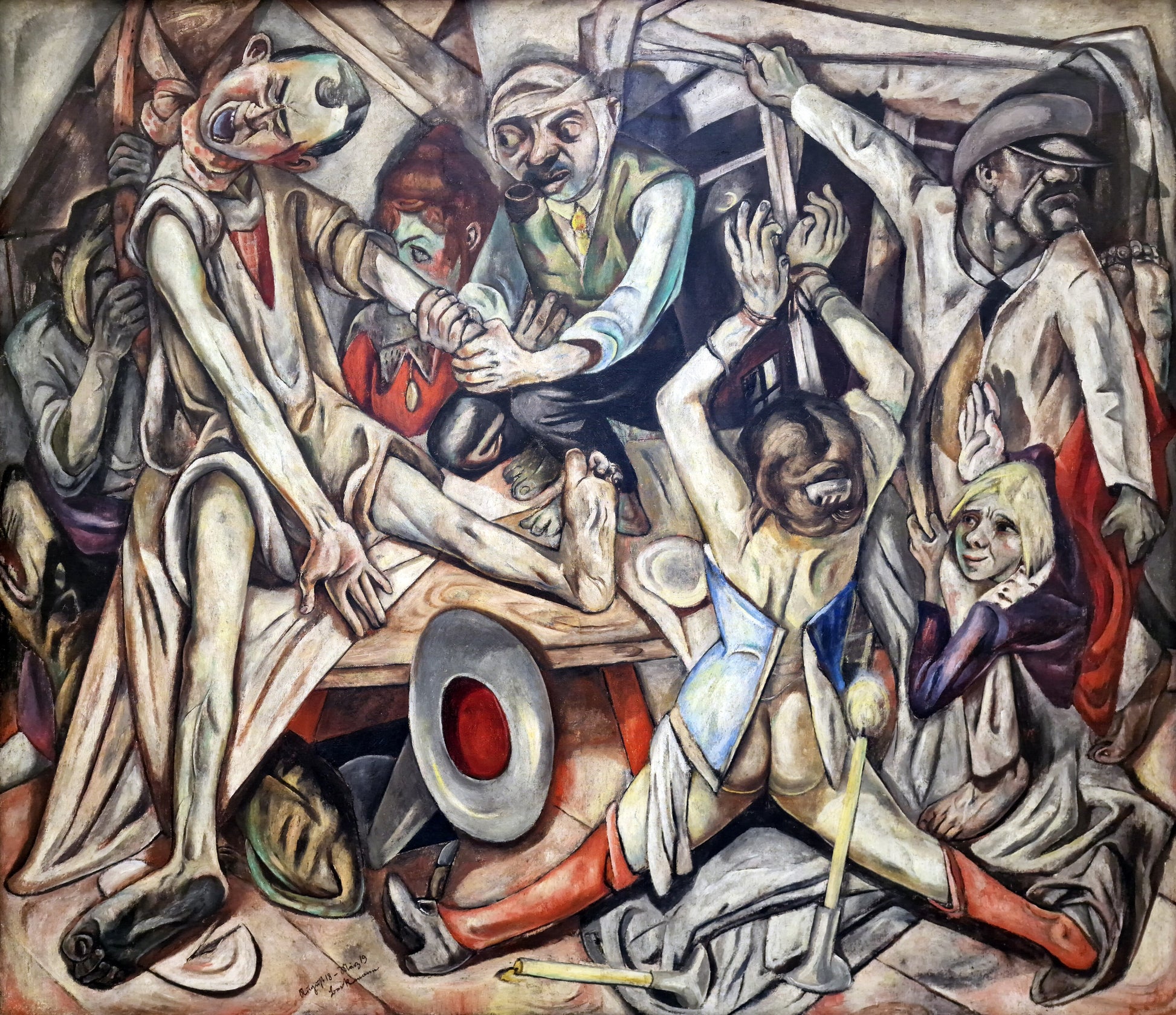 Die Nacht · Max Beckmann · Originalwerk