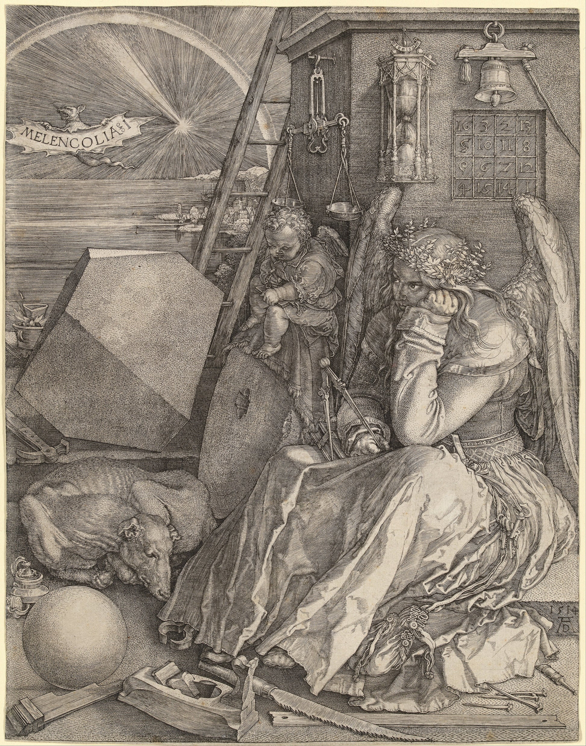 Melencolia I · Albrecht Dürer · Originalwerk