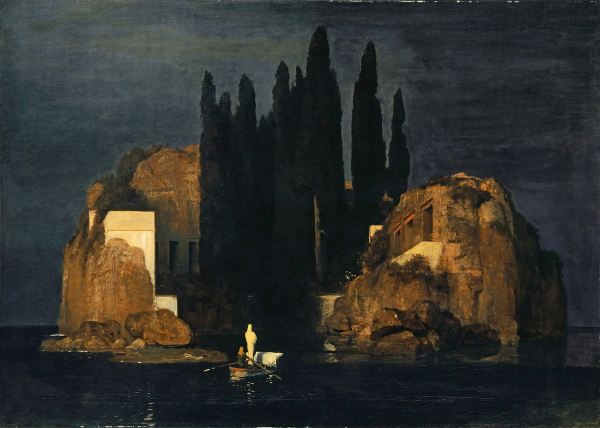 Die Toteninsel · Arnold Böcklin · Originalwerk