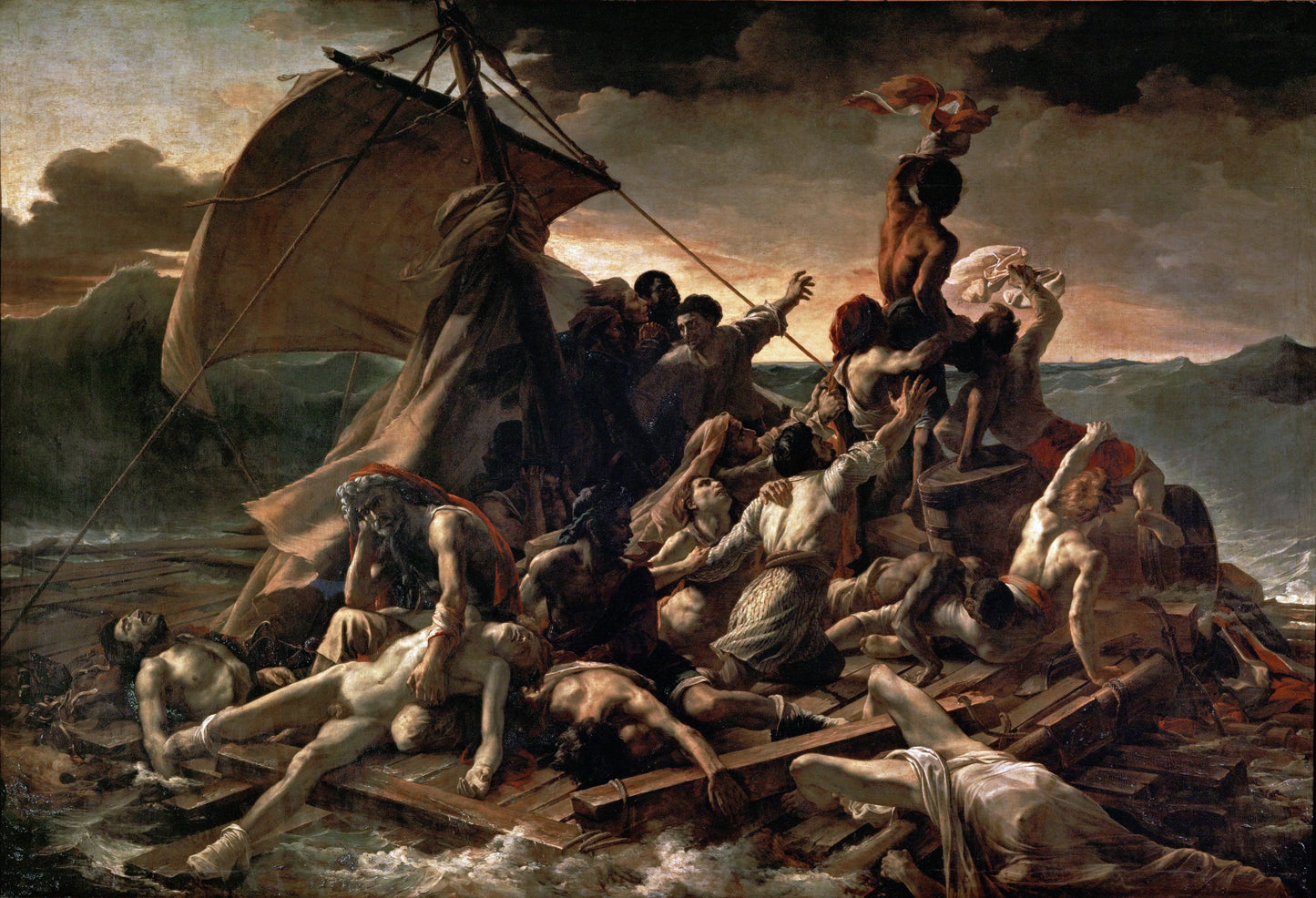 Das Floß der Medusa · Théodore Géricault · Originalwerk