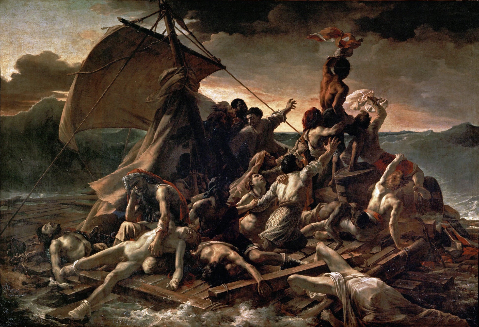 Das Floß der Medusa · Théodore Géricault · Originalwerk