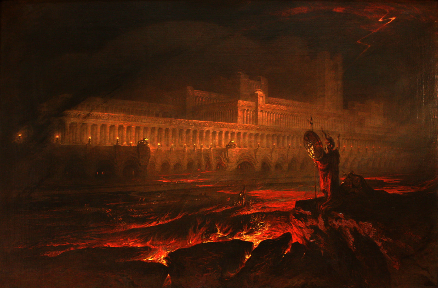 Pandämonium · John Martin · Originalwerk