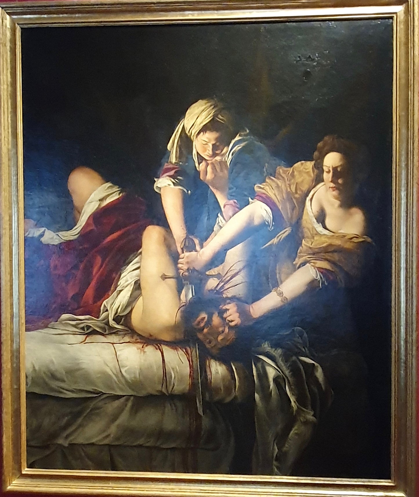 Judith enthauptet Holofernes · Artemisia Gentileschi · Originalwerk