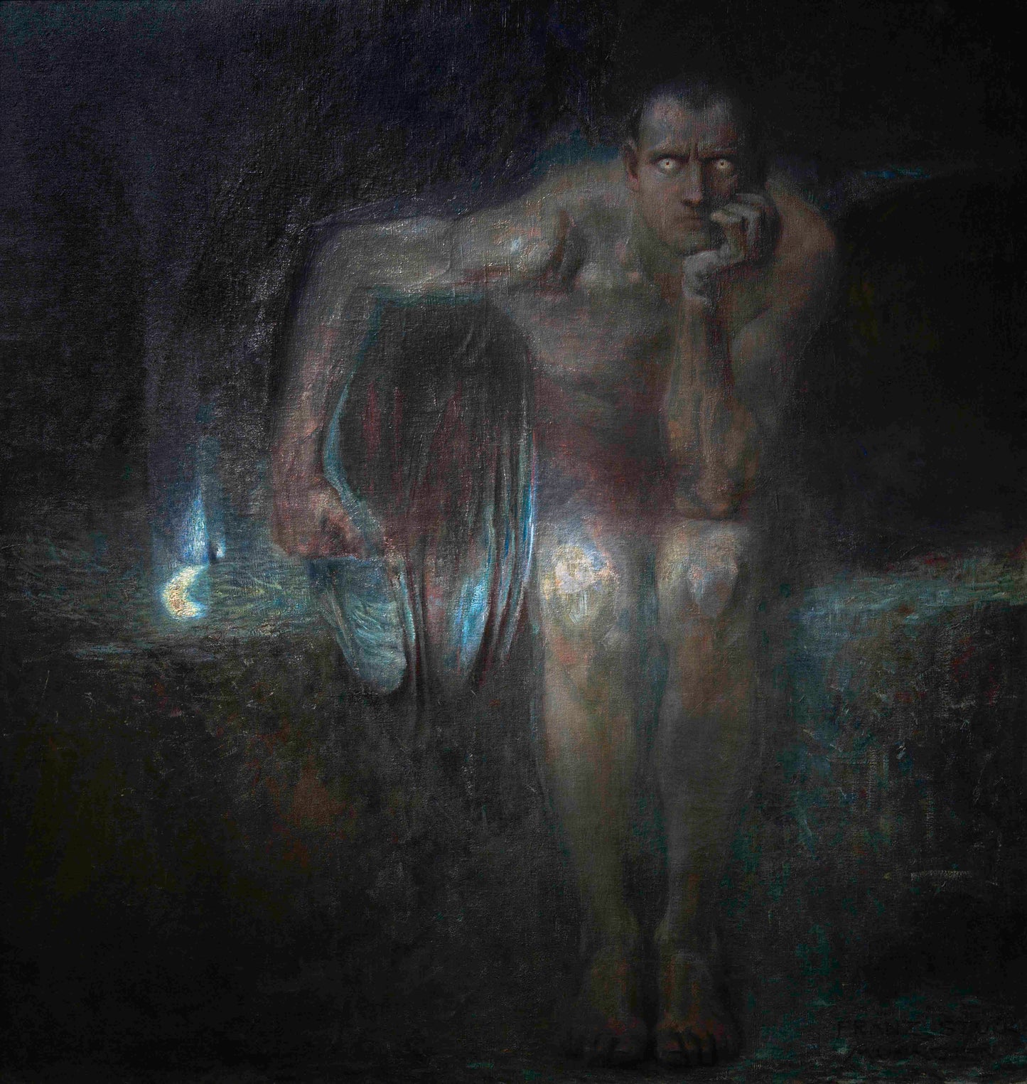 Luzifer · Franz von Stuck · Originalwerk