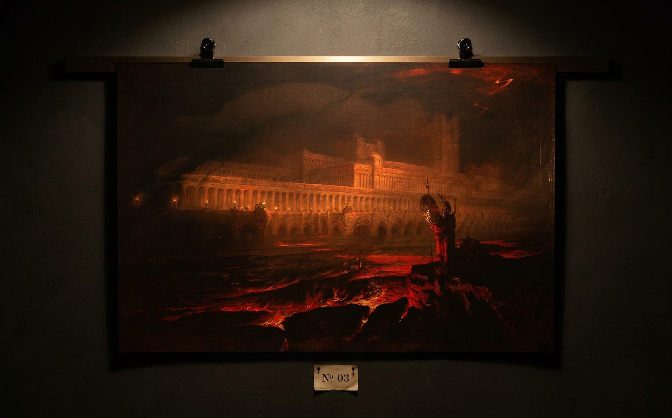 Pandämonium · John Martin · Im Lesezimmer
