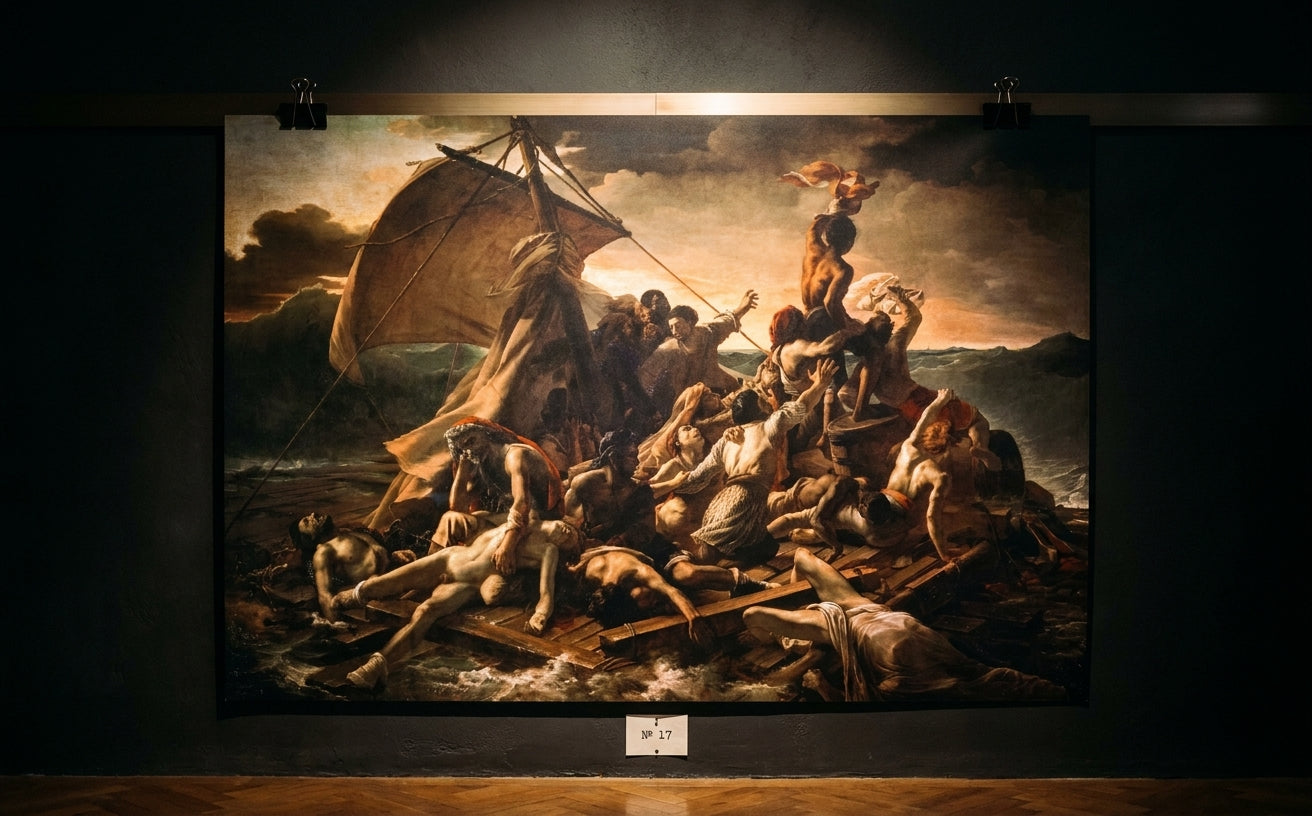 Das Floß der Medusa · Théodore Géricault · Galerie-Installation