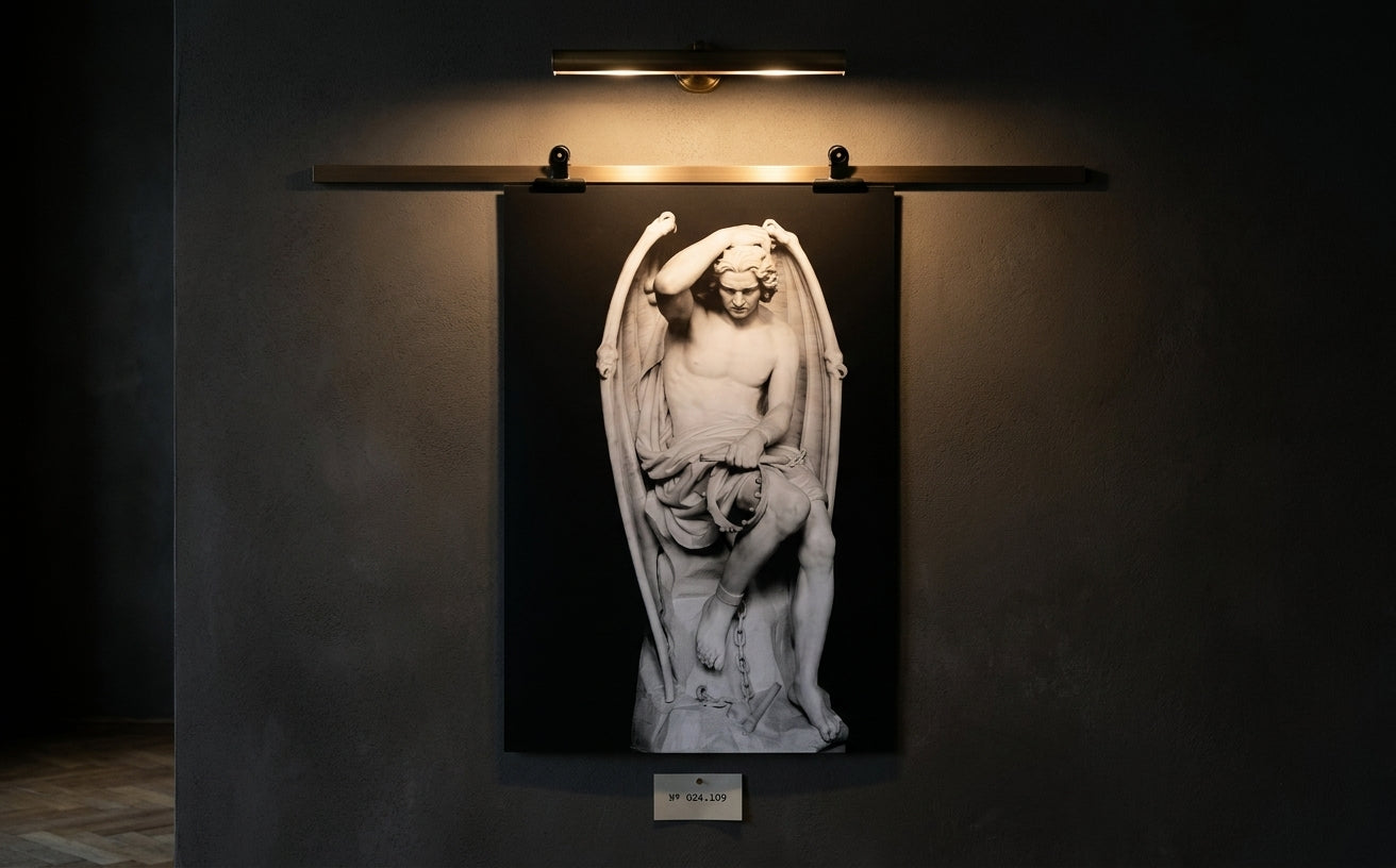 Das Genie des Bösen · Guillaume Geefs · Im Lesezimmer