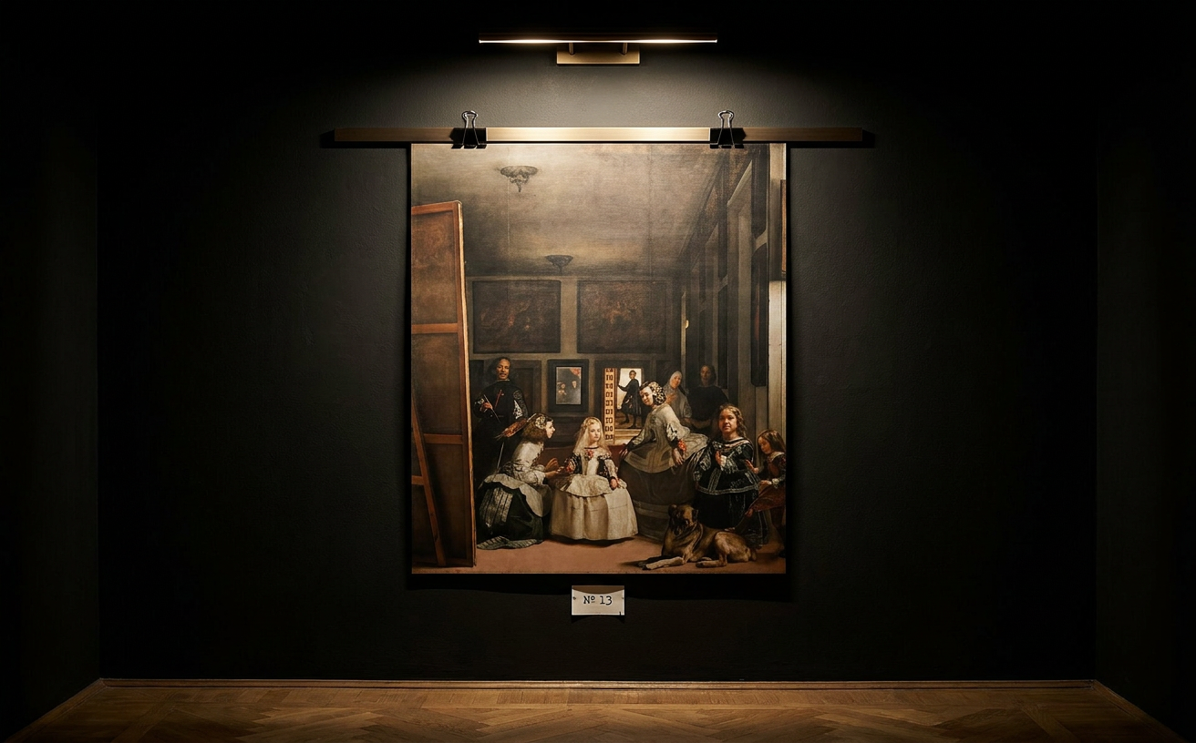 Las Meninas · Diego Velázquez · Galerie-Installation