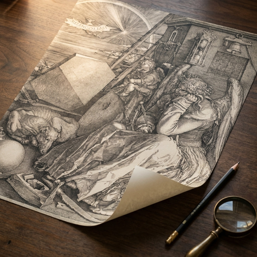 Melencolia I · Albrecht Dürer · Studientisch