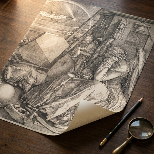 Melencolia I · Albrecht Dürer · Studientisch