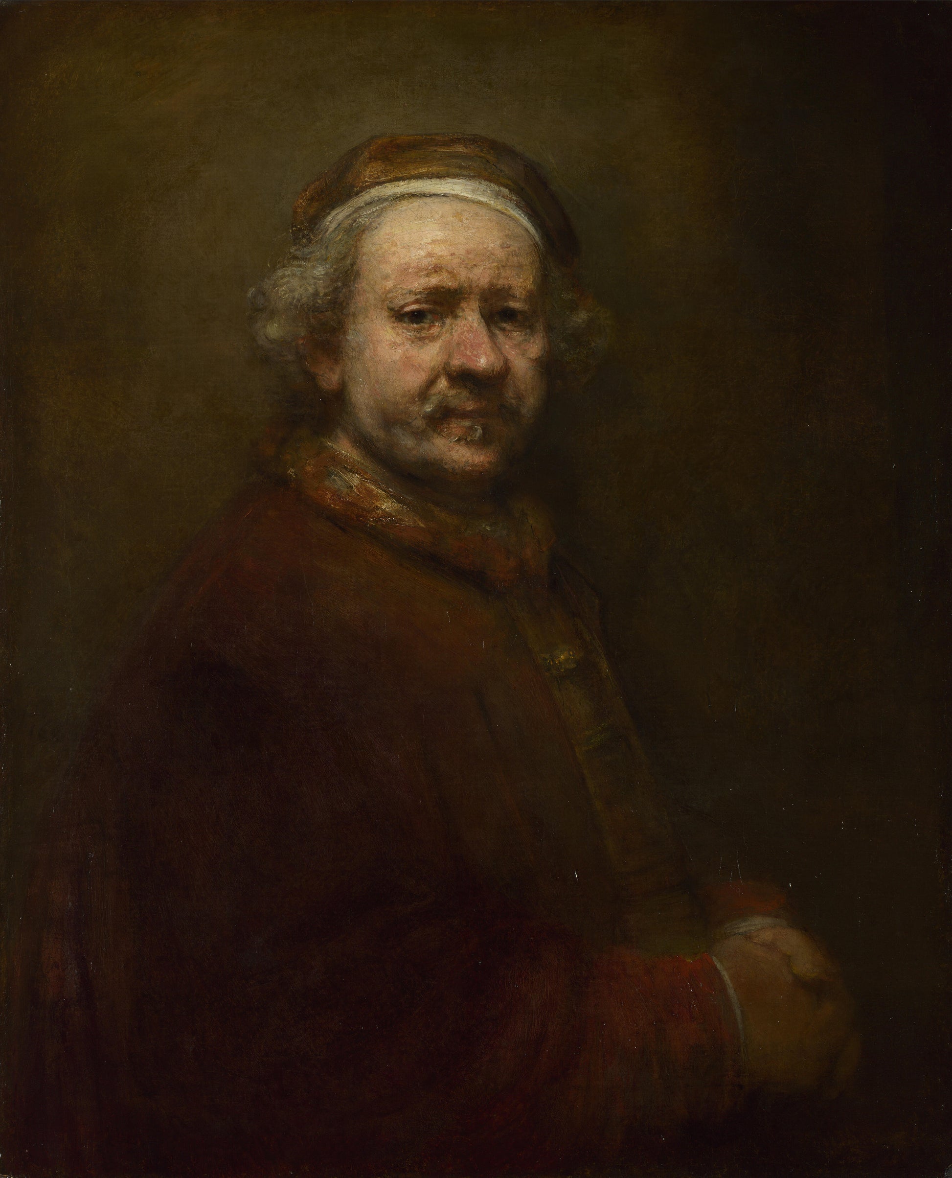 Selbstbildnis im Alter von 63 Jahren · Rembrandt van Rijn · Originalwerk