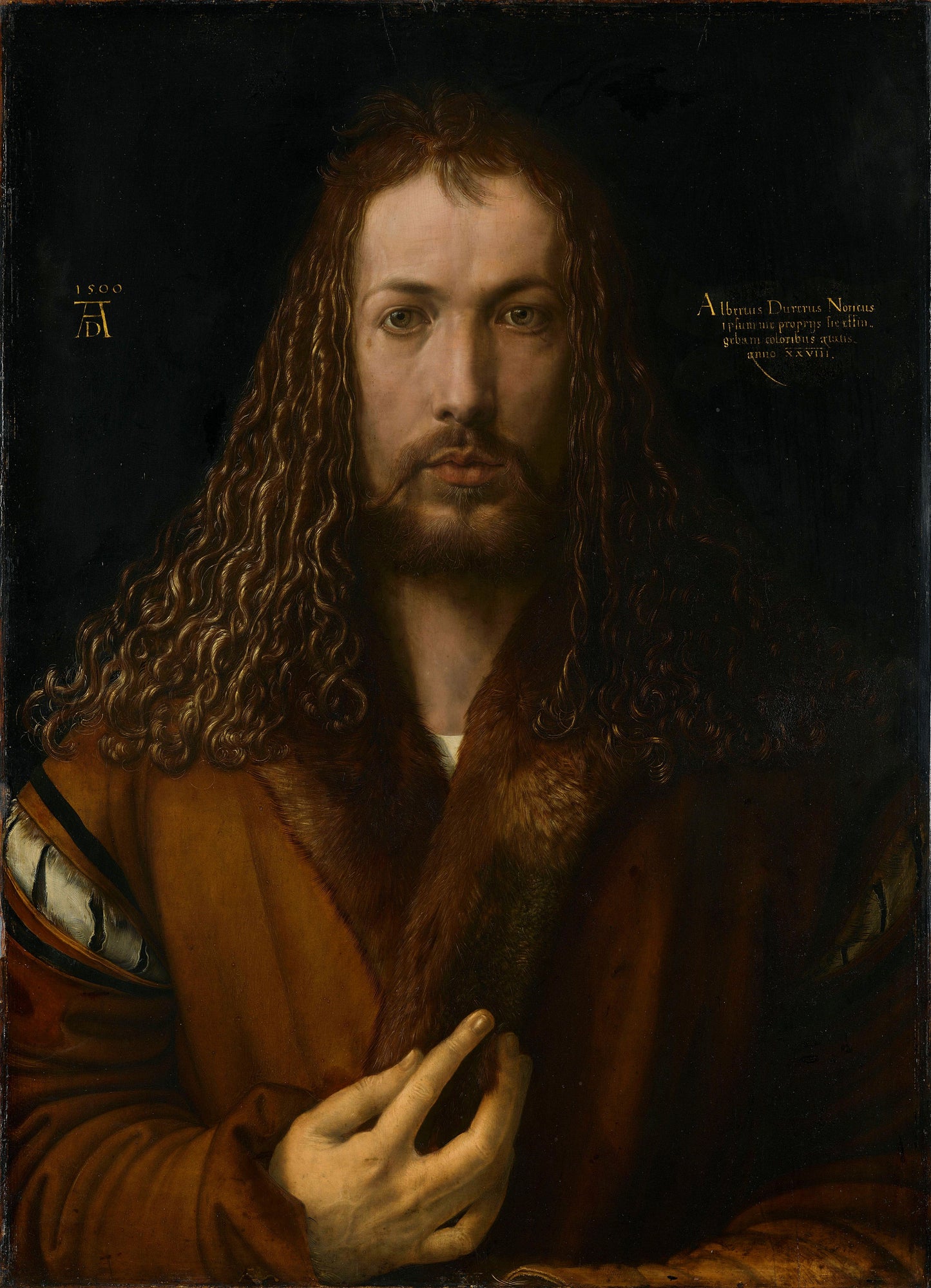 Selbstbildnis im Pelzrock · Albrecht Dürer · Originalwerk