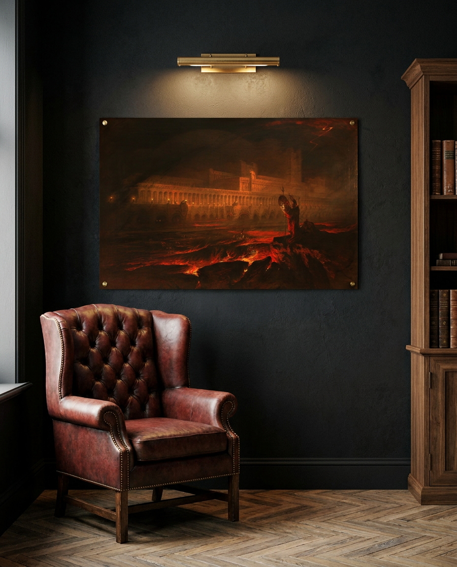 Pandämonium · John Martin · Galerie-Installation