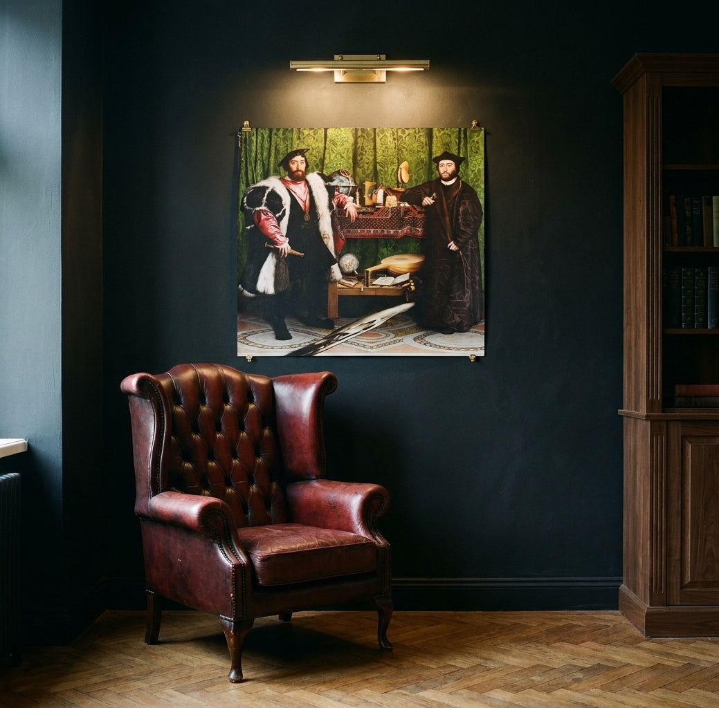 Die Gesandten · Hans Holbein d. J. · Im Lesezimmer
