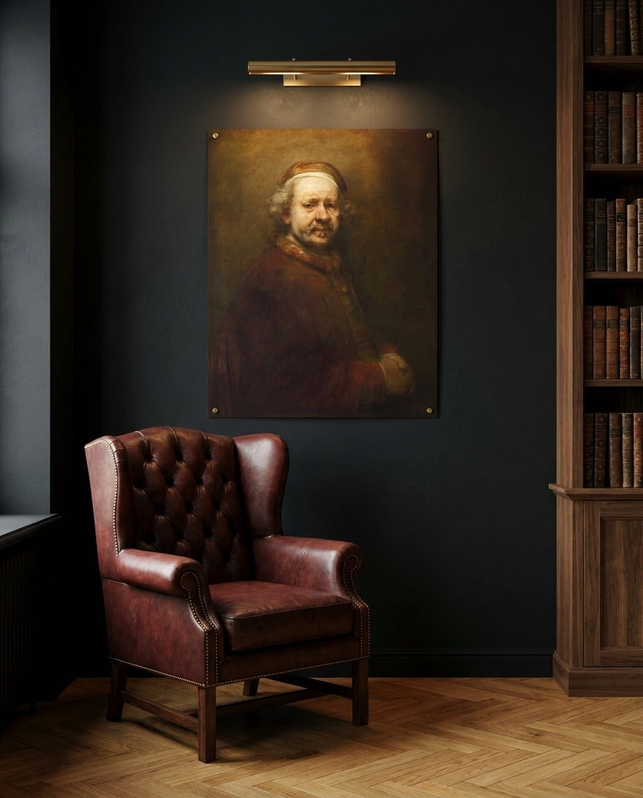 Selbstbildnis im Alter von 63 Jahren · Rembrandt van Rijn · Im Lesezimmer