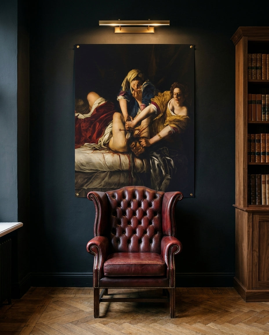 Judith enthauptet Holofernes · Artemisia Gentileschi · Im Lesezimmer