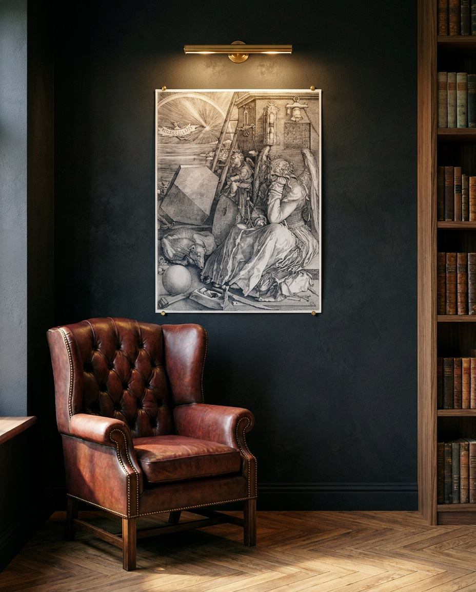 Melencolia I · Albrecht Dürer · Im Lesezimmer