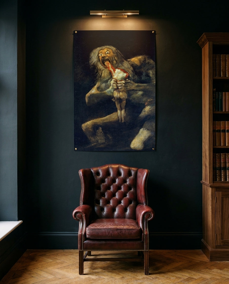 Saturn verschlingt seinen Sohn · Francisco de Goya · Im Lesezimmer